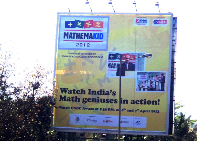 Global Advertisers joins hand with â€˜Mathemakid 2013â€™